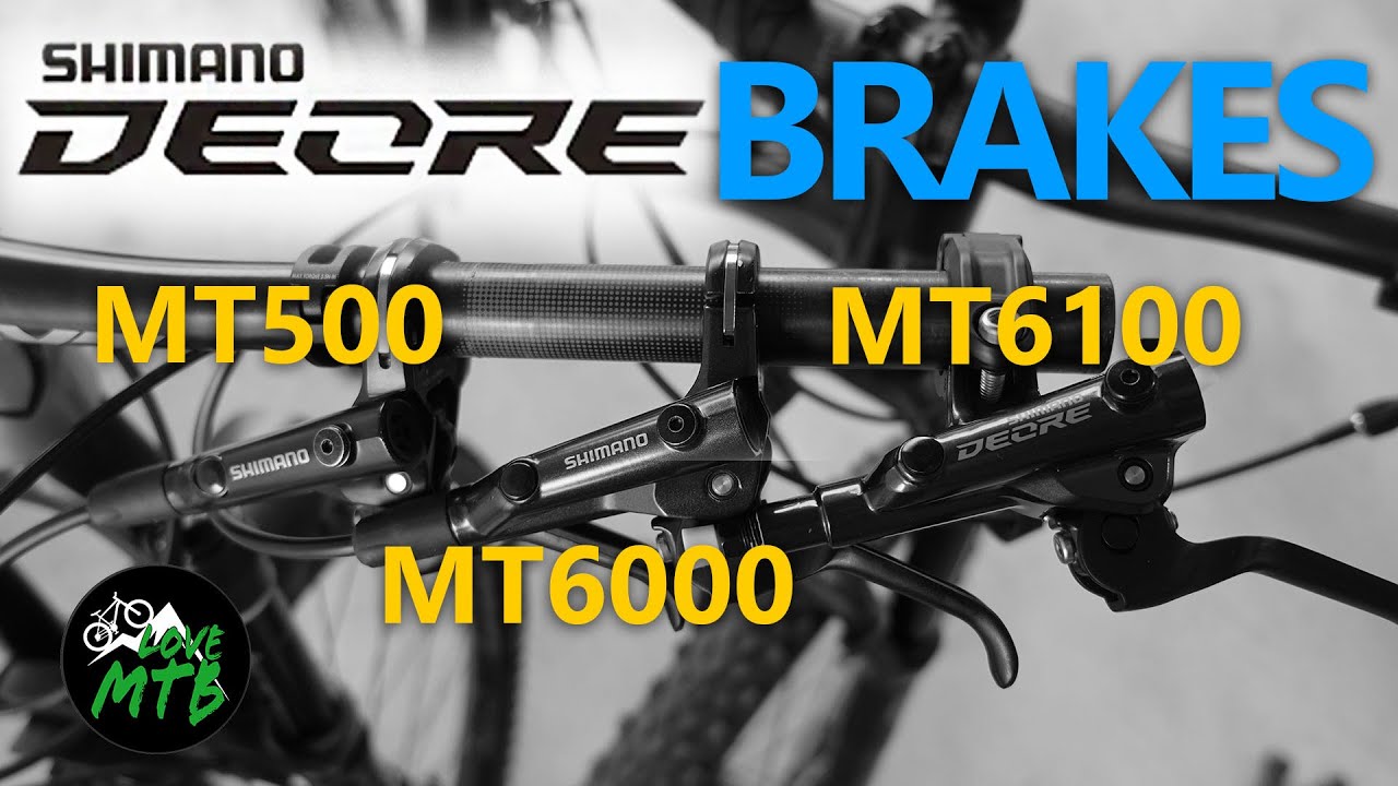 Grappig Afwezigheid piano Even CHEAPER Shimano Deore Brakes??? - MT500 vs M6000 vs M6100 Brakes -  YouTube