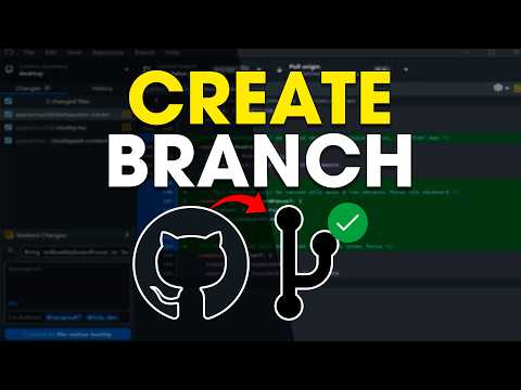 GitHub - How To Create New Branch (Tutorial) 2026