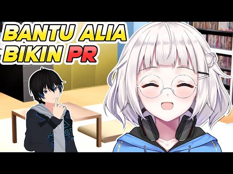 BANTUIN ALIA NGERJAIN PR TAPI...【3D Vtuber Anime】