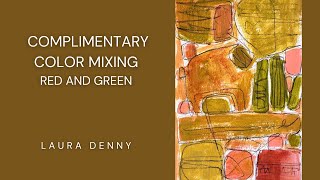 Complimentary Color Mixing (Red and Green)