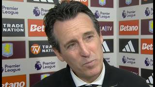 So So Happy...needed Those Three Points Unai Emery Reaction Aston Villa 4-3 Sunderland