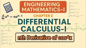 nth Derivative of cos⁴x | Ultimate Shortcut Trick for Engineering Math1unit 2| Leibnitz Theorem