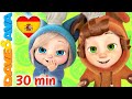 🤪 Señor Pastel y Más Canciones Infantiles | Videos para Bebés | Dave and Ava en Español 🤪