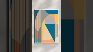 Celebrity Lunar Loop — Abstract Geometric Wall Art Profile