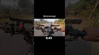 my first mini vlog 😃/work hard #explore #automobile #publicreactin #biker #reaction