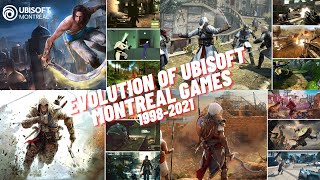 Evolution of Ubisoft Montreal Games 1998-2021