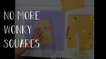 Cutting Perfect Fabric Squares and Rectangles