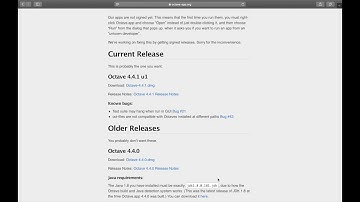 GNU Octave : Installation sur MacOS