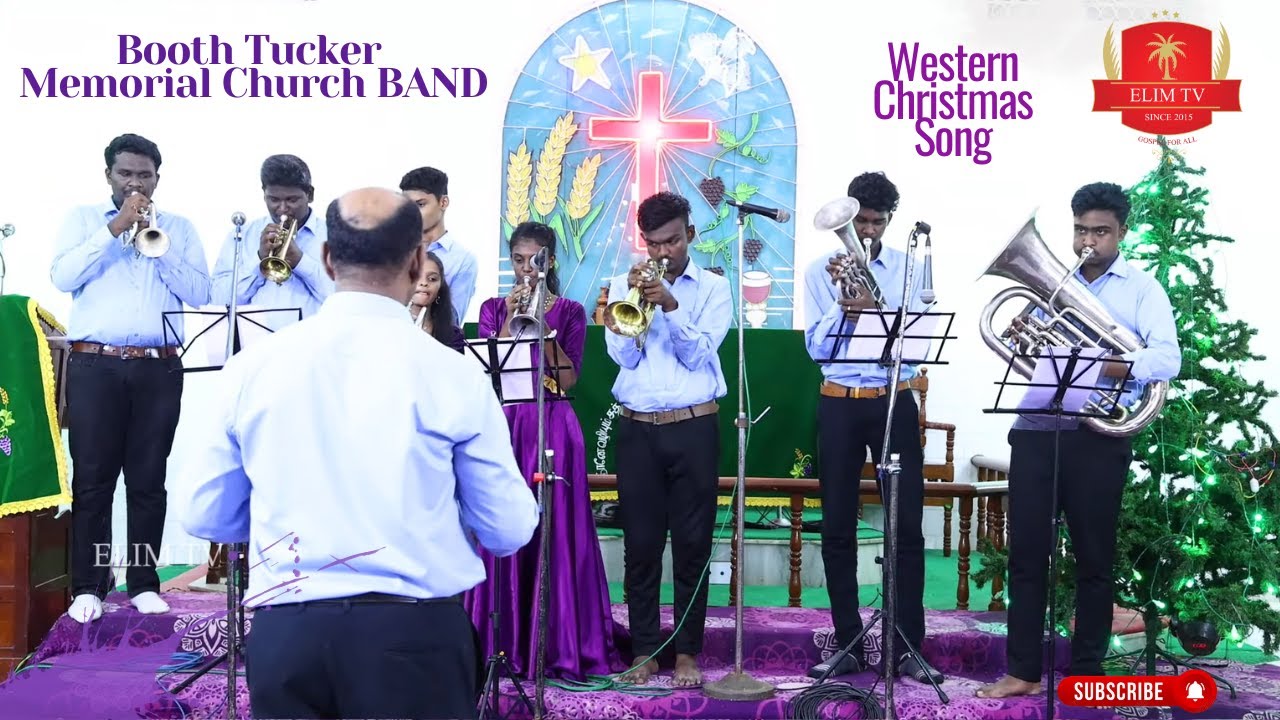 Band | The Salvation Army Booth Tucker Memorial Church | Western Christmas Song | Sam Edwin Manohar
