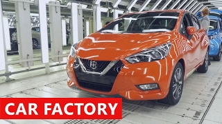 2017 Nissan Micra Production Line - Car Factory