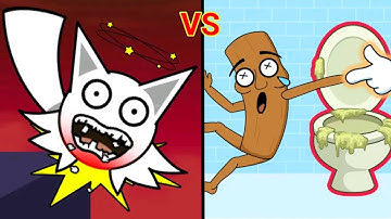 RAGDOLL BREAK: Kick Master - Spooky Ragdoll vs GRAB 