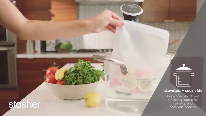 Anova Stasher Bag Review: Reusable Silicone Bags for Sous Vide - Sous Vide  Guy