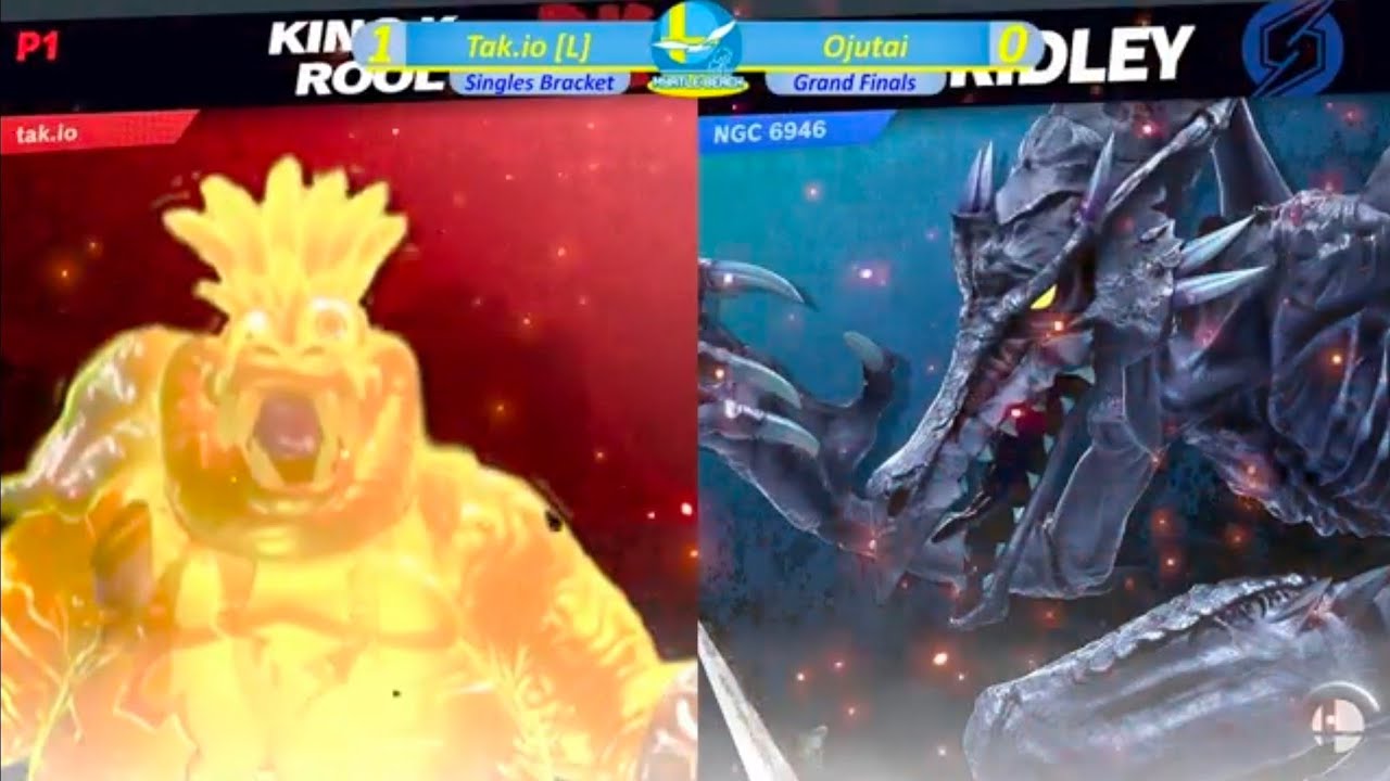 SocaSmash 164 Ultimate Singles: Tak.io (King K Rool, King Dedede) vs Ojutai (Ridley, Sonic) Grands