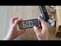 Настольные электронные зеркальные часы Losso Premium BT - обзор цифровых часов на аккумуляторе