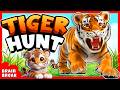 We're going on a Tiger Hunt | Brain Break | Dance song for Kids | Danny Go