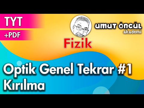 Fizik | TYT | Optik Genel Tekrar #1 | Kırılma | +PDF