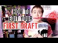 HOW TO EDIT A FIRST DRAFT ✏️ developmental editing tips from an editor