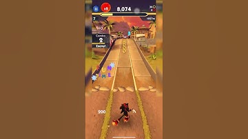 Sonicdash sonic boom | shadow event gameplay #sonicdash #shadow #sonicboom #shorts #tiktok #ytshorts