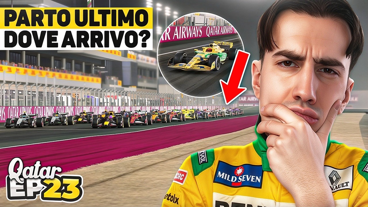 COSA SUCCEDE SE PARTIAMO ULTIMI IN GARA? - Carriera Scuderia Benetton EP. 47