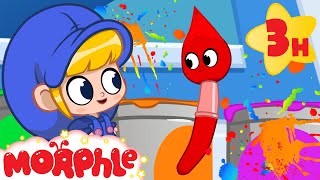 🎨 Learn Colours with Morphle! 🎨 | Morphle's Family | My Magic Pet Morphle | Kids Cartoons