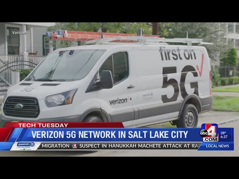 साल्ट लेक सिटी में Verizon 5G नेटवर्क