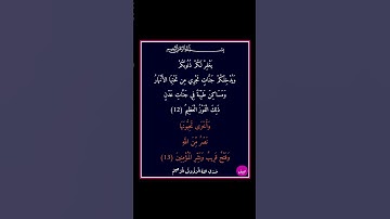 سورة الصف - سورة 61 - اية 13-12