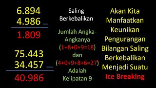 Praktik Ice Breaking Trik Matematika Menebak Angka Yang Dicoret