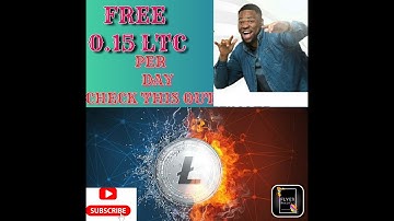 MINE FREE 0 15 LTC PER DAY On BLIYZER, make money online platform
