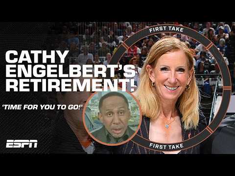 Stephen A. on WNBA Commissioner Cathy Engelbert retiring: ABOUT TIME, TOOK LONG ENOUGH | First Take