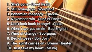 Lagu NOSTALGIA Best slow rock barat 90an terbaik terpopuler Best COVER