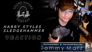 Professional Musician &  Music Editor Reacts to Harry Styles - Sledgehammer | Live on Howard Stern