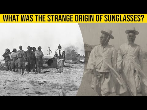 What Was The Strange Origin Of Sunglasses? #Shorts
