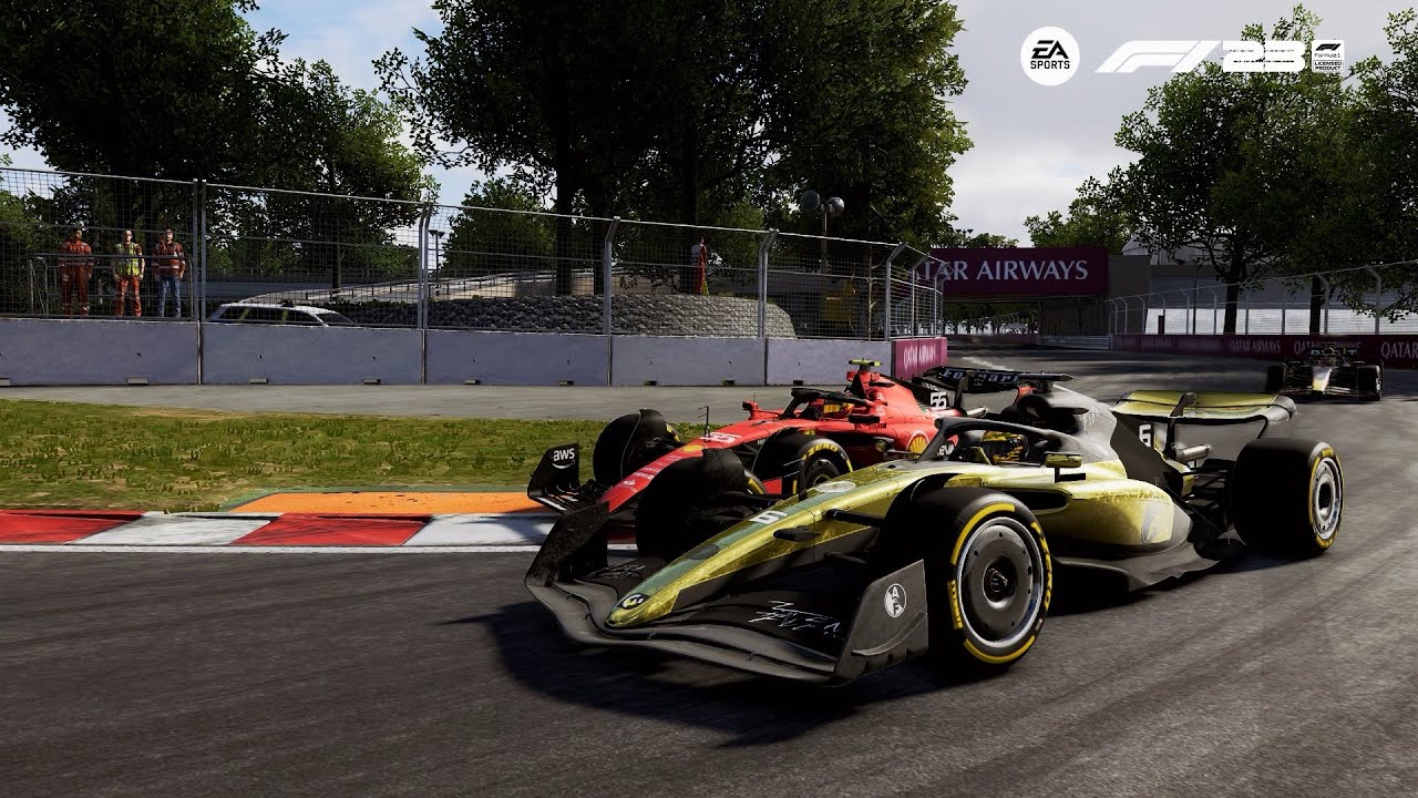 Rain, safety car, virtual safety car F1 23 MY TEAM CAREER YouTube