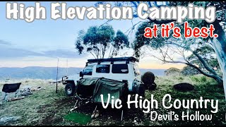 High Elevation Camping at it's Best...Devil's Hollow  Vic High Country