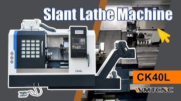Do you know how to this CNC lathe machine CK40L working?