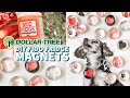 Dollar Tree DIY - Fido Fridge Magnets