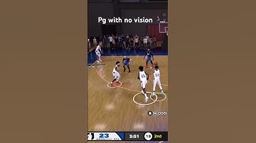Nba2k26 guard with no vision #nba2k23 #ps5 #nba2k #nba