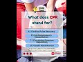 MONDAY QUIZ - What is CPR? | CPR Savers & First Aid Supply, LLC