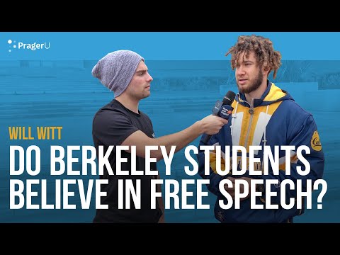 Will Witt Asks UC Berkeley Students About Free Speech