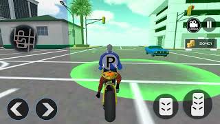Police Flying Bike Simulator Game | In Shooting Mode Video 1 | Bike Stunt Game | Hpy Gamer | screenshot 2