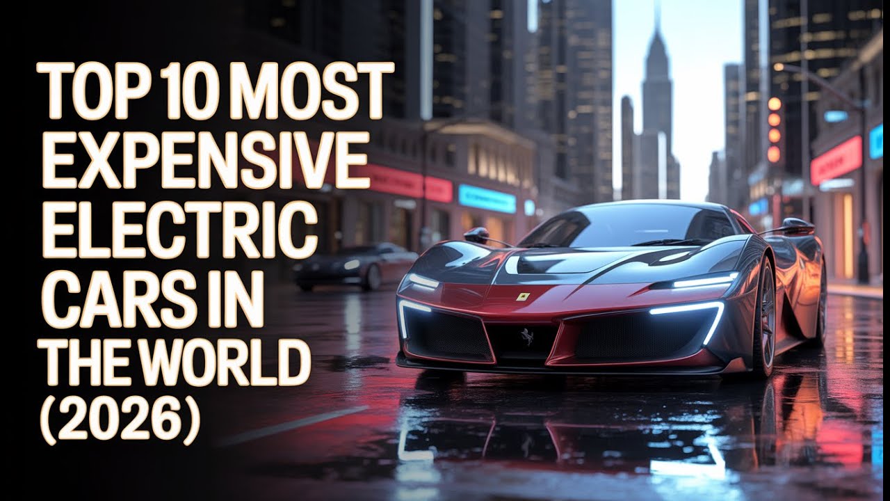 Top 10 Most Expensive Electric Cars in the World (2026) | Ultra Luxury ...