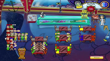 Diner Dash 3: Flo on the Go - Level #29 - Submarine IX