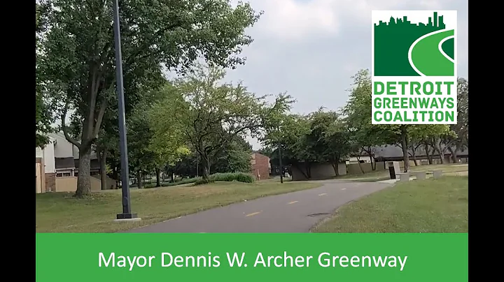 Mayor Dennis W. Archer Greenway tour