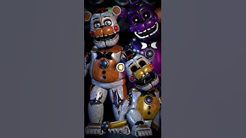 FNaF 2 in the FNaF SL Style! P.2 #fnaf #modeling #blender