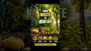 From Jackfruit to New Life 🌱 | Nature’s Recycling Cycle 🍈
