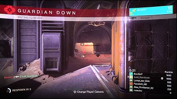 Destiny RUMBLE (Free For All) on Firebase Delphi 1st Game!