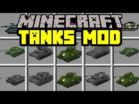 minecraft-tank-mod!-|-build-100+-different-tanks-for-zombie-apocalypse!-|-modded-mini-game