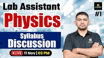 Lab Assistant New Vacancy 2025 | Lab Assistant Physics Syllabus | By Kheta Ram Sir