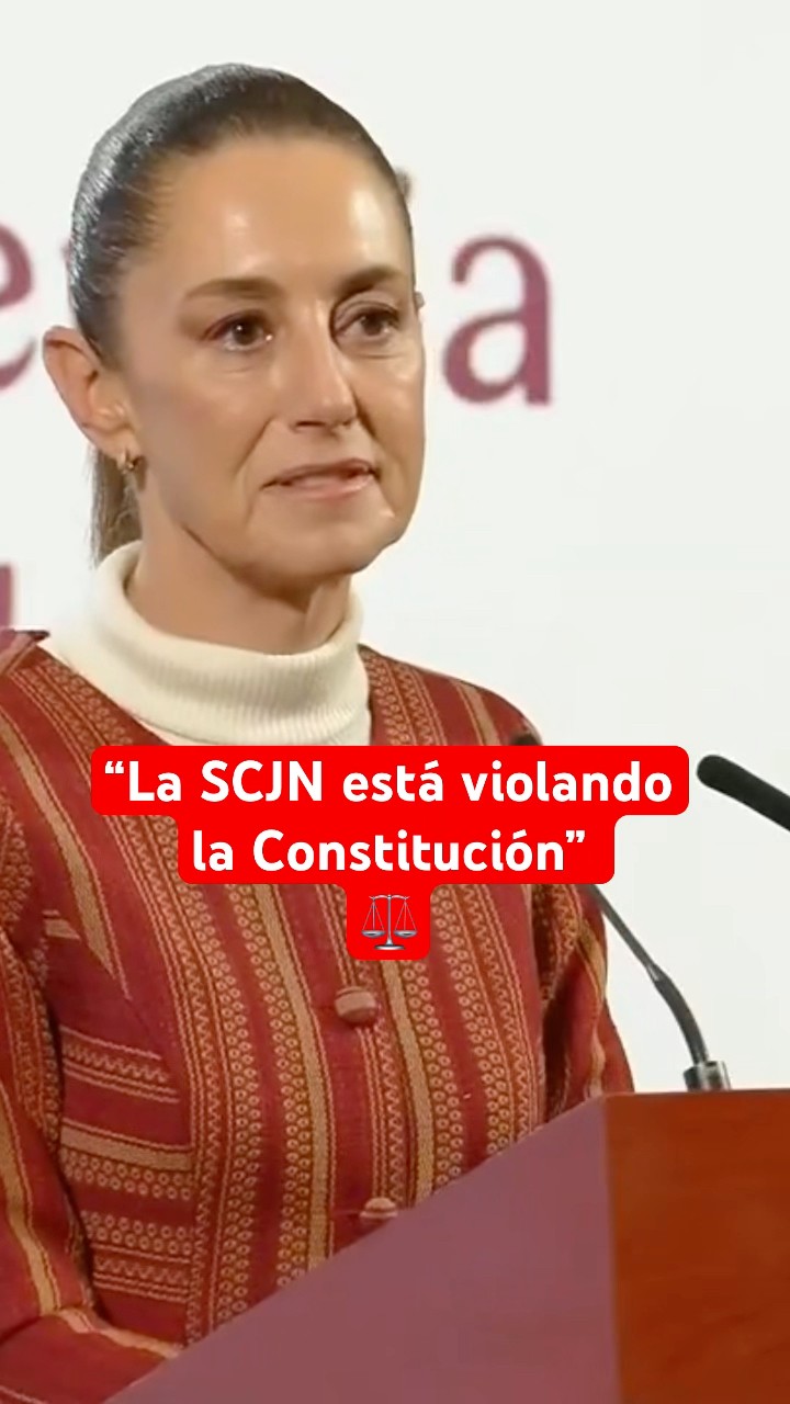 Sheinbaum acusa a ministros de boicotear la elección judicial