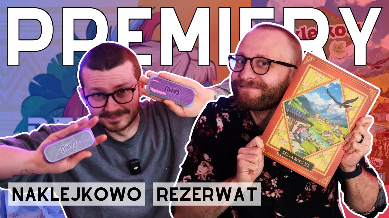 Co nam wpadło w ręce? | 131 | Naklejkowo | Rezerwat | Samotne wilki | Nowości od GAMU